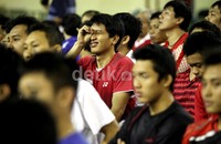 Pemain pelatnas putra Mohammad Hasan yang telah menjuarai ganda putra Malaysia Terbuka bersama Hendra Setiawan, ikut dalam pertemuan tersebut.