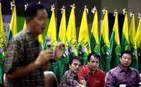 Menpora berpesan kepada para atlet agar mereka tidak perlu merisaukan tentang dana dan meminta kepada para atlet untuk konsentrasi pada prestasi saja.