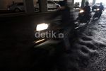 Jalan di Terowongan Dukuh Atas Rusak