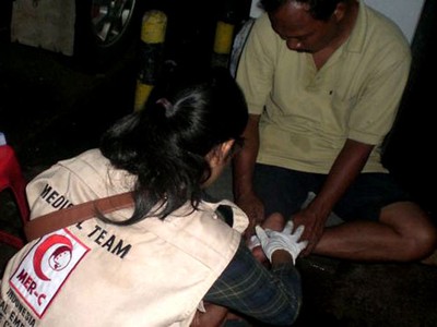 Korban Banjir Terima Pengobatan Gratis
