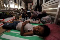 Sebagian besar dari mereka adalah anak-anak.