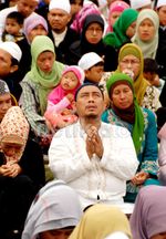 Peringatan Maulid Nabi di Monas