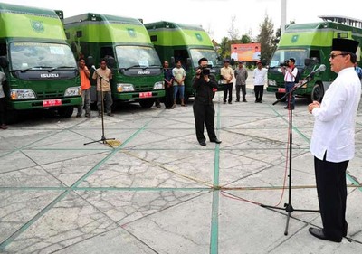 Pemprov Riau Perbantukan Mobil MCK ke Jakarta