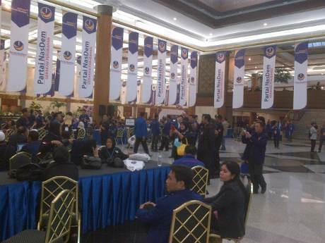 Surya Paloh Pimpin Apel Siaga Pembukaan Kongres NasDem