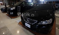 Inilah mobil-mobil mewah yang dipamerkan.