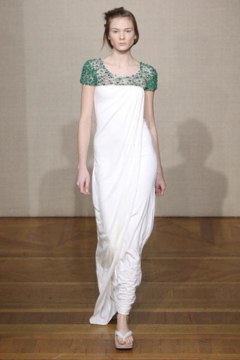 Didit Hediprasetyo, Haute-Couture Spring/Summer 2013. (Photo by Victor VIRGILE/Gamma-Rapho via Getty Images)