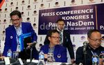 Hasil Kongres Partai NasDem Diumumkan