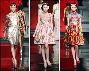 Melihat Perjalanan Jalur Sutra dalam Cheongsam Terbaru Sebastian Gunawan