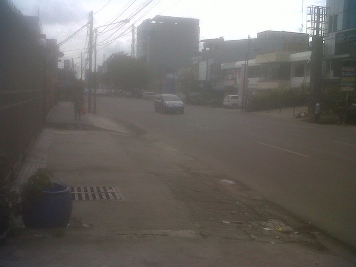 Cuaca Pagi di Muara Karang Cerah, Tak Ada Banjir Rob