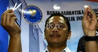 Badan Narkotika Nasional (BNN) belum bisa memastikan apakah Raffi Ahmad terbukti menggunakan narkoba. Namun, BNN telah mengungkapkan kalau beberapa butir ekstasi ditemukan di ruang makan Raffi. Ramses/detikfoto     