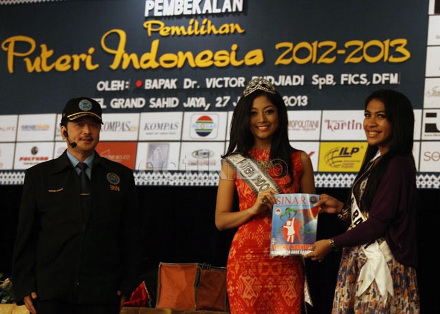 Finalis Puteri Indonesia Belajar Bahaya Narkoba