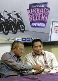 Muamalat Berbagi Rezeki tahap ke IV ini  dibagikan sebagai apresiasi kepada nasabah pemegang rekening produk-produk tabungan Bank Muamalat. Aryo