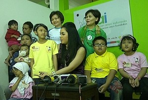 Melaney Ricardo Belajar dari Anak-anak Penyandang Kanker
