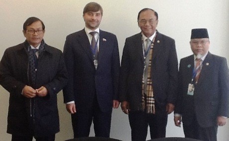 Suhu Minus Sambut Delegasi DPR dan DPD di Vladivostok