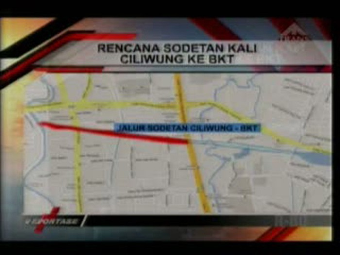 Pembangunan Sodetan Dimulai Tahun 2013