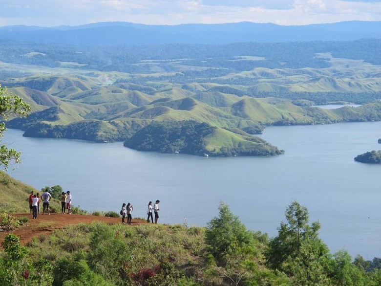 Markas Tentara Amerika Ada di Danau Sentani 