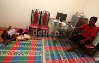 Rusunawa Marunda ini juga sudah dilengkapi dengan perabotan rumah tangga.