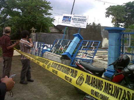 Kantor DPC Partai Demokrat Boyolali Dirusak Massa Tak Dikenal