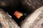 Sumbat Gorong-gorong, Lumpur Kering Dibersihkan