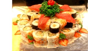 Create Your Own Sushi Cake, Perkenalan Sushi Cake dari Poke Sushi