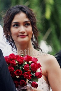 Kecantikan Atiqah yang membuat para pria luluh. (Ridho/detikHOT)