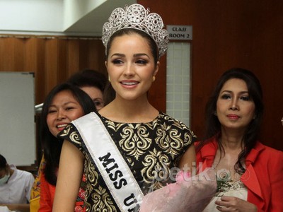 Miss Universe Olivia Culpo Kunjungi Jakarta