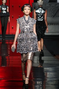 Jakarta, Indonesia - 25 Januari 2013. Sebastian Gunawan La Route De La Soie at Ballroom Hotel Mulia. Senayan, 25 Januari 2013 Jakarta. [Foto: Mohammad Abduh/Wolipop]