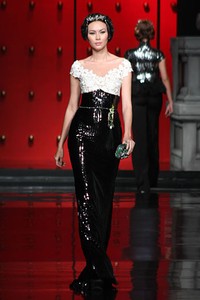 Jakarta, Indonesia - 25 Januari 2013. Sebastian Gunawan La Route De La Soie at Ballroom Hotel Mulia. Senayan, 25 Januari 2013 Jakarta. [Foto: Mohammad Abduh/Wolipop]