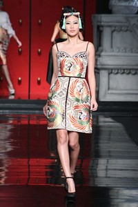 Jakarta, Indonesia - 25 Januari 2013. Sebastian Gunawan La Route De La Soie at Ballroom Hotel Mulia. Senayan, 25 Januari 2013 Jakarta. [Foto: Mohammad Abduh/Wolipop]