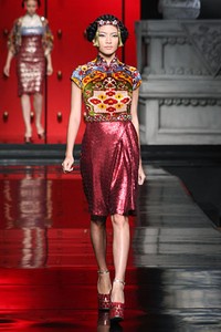 Jakarta, Indonesia - 25 Januari 2013. Sebastian Gunawan La Route De La Soie at Ballroom Hotel Mulia. Senayan, 25 Januari 2013 Jakarta. [Foto: Mohammad Abduh/Wolipop]