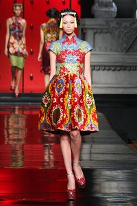 Jakarta, Indonesia - 25 Januari 2013. Sebastian Gunawan La Route De La Soie at Ballroom Hotel Mulia. Senayan, 25 Januari 2013 Jakarta. [Foto: Mohammad Abduh/Wolipop]