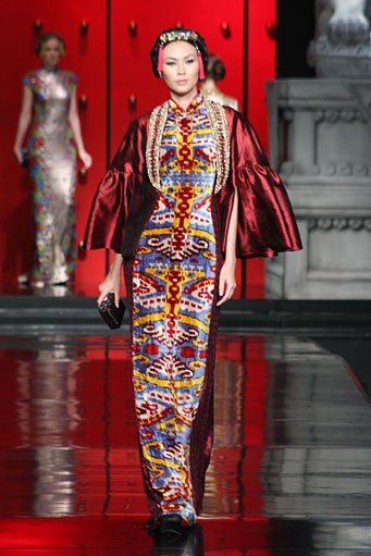 Jakarta, Indonesia - 25 Januari 2013. Sebastian Gunawan La Route De La Soie at Ballroom Hotel Mulia. Senayan, 25 Januari 2013 Jakarta. [Foto: Mohammad Abduh/Wolipop]