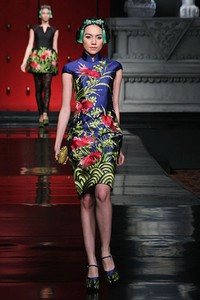 Jakarta, Indonesia - 25 Januari 2013. Sebastian Gunawan La Route De La Soie at Ballroom Hotel Mulia. Senayan, 25 Januari 2013 Jakarta. [Foto: Mohammad Abduh/Wolipop]