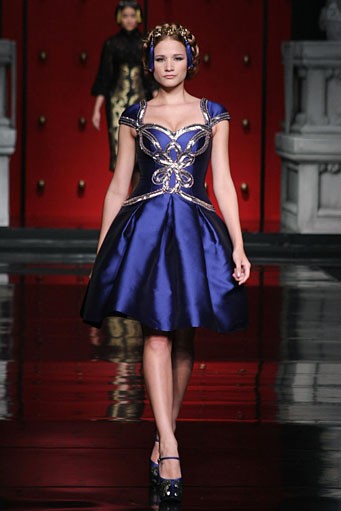 Jakarta, Indonesia - 25 Januari 2013. Sebastian Gunawan La Route De La Soie at Ballroom Hotel Mulia. Senayan, 25 Januari 2013 Jakarta. [Foto: Mohammad Abduh/Wolipop]