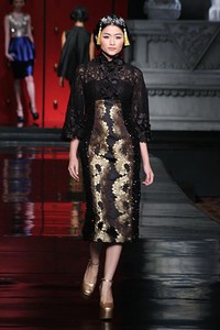 Jakarta, Indonesia - 25 Januari 2013. Sebastian Gunawan La Route De La Soie at Ballroom Hotel Mulia. Senayan, 25 Januari 2013 Jakarta. [Foto: Mohammad Abduh/Wolipop]