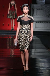 Jakarta, Indonesia - 25 Januari 2013. Sebastian Gunawan La Route De La Soie at Ballroom Hotel Mulia. Senayan, 25 Januari 2013 Jakarta. [Foto: Mohammad Abduh/Wolipop]