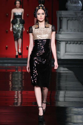 Jakarta, Indonesia - 25 Januari 2013. Sebastian Gunawan La Route De La Soie at Ballroom Hotel Mulia. Senayan, 25 Januari 2013 Jakarta. [Foto: Mohammad Abduh/Wolipop]