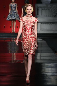 Jakarta, Indonesia - 25 Januari 2013. Sebastian Gunawan La Route De La Soie at Ballroom Hotel Mulia. Senayan, 25 Januari 2013 Jakarta. [Foto: Mohammad Abduh/Wolipop]