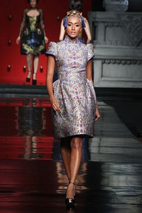 Jakarta, Indonesia - 25 Januari 2013. Sebastian Gunawan La Route De La Soie at Ballroom Hotel Mulia. Senayan, 25 Januari 2013 Jakarta. [Foto: Mohammad Abduh/Wolipop]