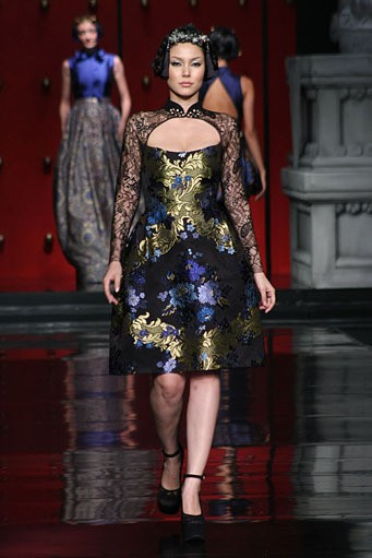 Jakarta, Indonesia - 25 Januari 2013. Sebastian Gunawan La Route De La Soie at Ballroom Hotel Mulia. Senayan, 25 Januari 2013 Jakarta. [Foto: Mohammad Abduh/Wolipop]