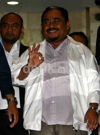 Dia pun menyampaikan pesannya kepada kader dan keluarga besar PKS. Dirinya tengah menghadapi persoalan hukum hingga nanti dibuktikan di pengadilan. Ramses/detikFoto.