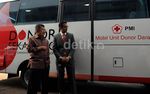 PMI Dapat Bantuan Mobil Donor Darah