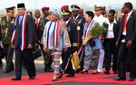 Presiden SBY Tiba di Liberia