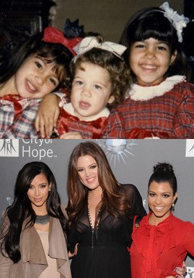 Lucunya Keluarga Kardashian Saat Kecil!