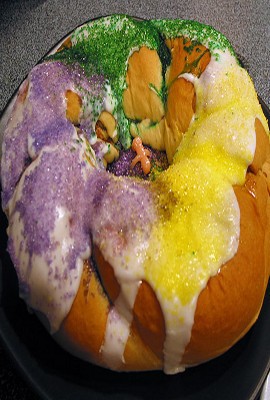 Cake Cantik dan Manis di Perayaan Mardi Gras New Orleans