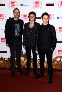 Lewat albumnya 'The 2nd Law' Muse tampaknya percaya diri akan membawa pulang penghargaan Best Rock Album. Ian Gavan/Getty Images.
