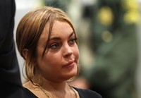 Ia juga dituduh melanggar masa percobaannya atas kasus pencurian perhiasan. David McNew/Getty Images.