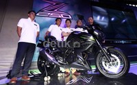 Kawasaki Z250 diluncurkan di Jakarta, Kamis (31/1/2013).