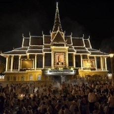 1 Juta Rakyat Kamboja Antar Jasad Norodom Sihanouk Untuk Dikremasi