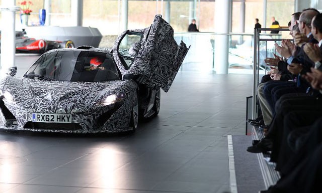 Jenson Button Kendarai McLaren P1